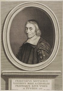 François de la Mothe le Vayer door Robert Nanteuil