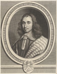 Gaspard de Fieubet, ca. 1654 door Robert Nanteuil