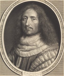 Guillaume de Lamoignon door Robert Nanteuil