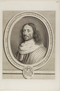 Guillaume de Lamoignon door Robert Nanteuil
