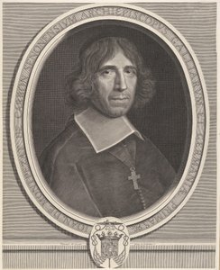 Jean de Montpezat de Carbon, ca. 1673 door Robert Nanteuil