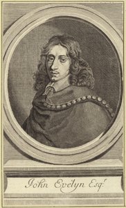 John Evelyn door Robert Nanteuil