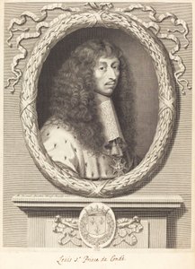 Lodewijk II, Prins van Condé door Robert Nanteuil