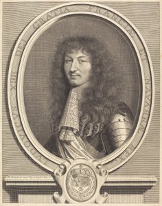 Lodewijk XIV door Robert Nanteuil