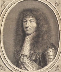 Lodewijk XIV door Robert Nanteuil