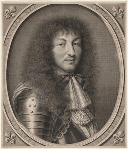 Lodewijk XIV door Robert Nanteuil