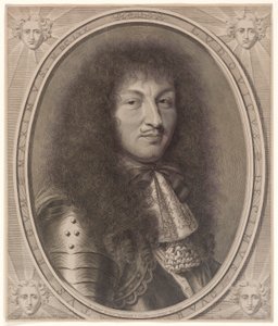Lodewijk XIV door Robert Nanteuil