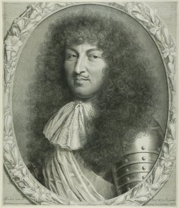 Lodewijk XIV door Robert Nanteuil