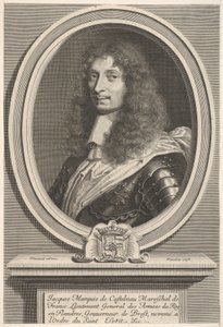 Maréchal de Castelnau, ca. 1658 door Robert Nanteuil