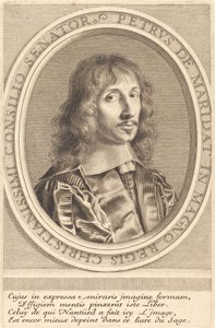 Pierre de Maridat door Robert Nanteuil