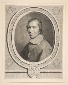Portret van François-Théodore de Nesmond, President à mortier van het Parlement van Parijs door Robert Nanteuil