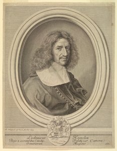 Portret van Louis Hesselin door Robert Nanteuil