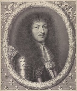 Portret van Lodewijk XIV, koning van Frankrijk