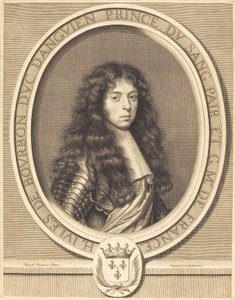 Jules, Hertog van Enghien door Robert Nanteuil after Pierre Mignard I