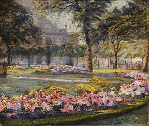 Kongens Nytov met het Koninklijk Theater, Kopenhagen door Robert Panitzsch