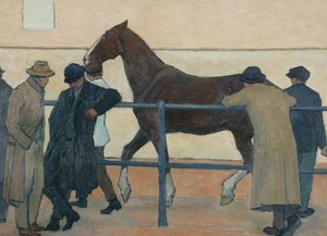 Paardenhandelaren door Robert Polhill Bevan