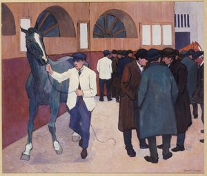 Paardenhandelaren bij de Barbican, 1918