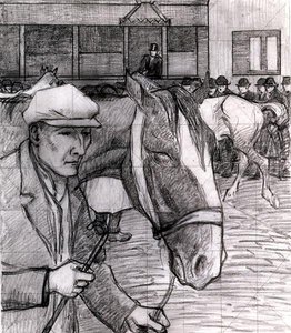 Paardenmarkt bij de Barbican