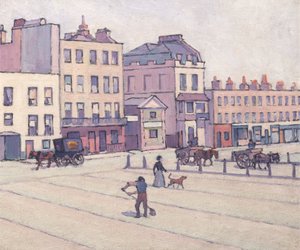 Het Weeg Huis, Cumberland Markt door Robert Polhill Bevan