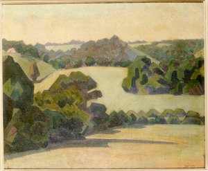 West Country landschap door Robert Polhill Bevan