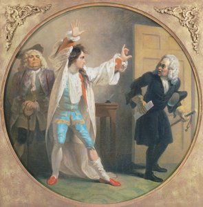 Act IV, Scene I van Love for Love door William Congreve (1670-1729) door Robert Smirke