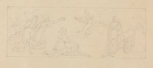 Allegorische scène door Robert Smirke