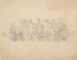 Allegorische Schets van Overwinning