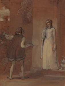 Anne Page en Slender door Robert Smirke