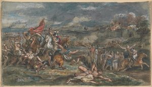 Slagveld door Robert Smirke