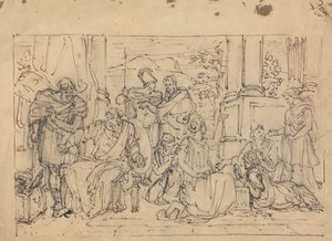 Scène uit Timon van Athene