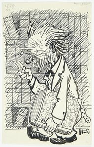 Blad voor "Dagens flue" door Robert Storm Petersen