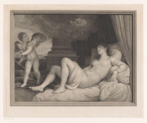 Jupiter verschijnt als gouden regen aan Danaë