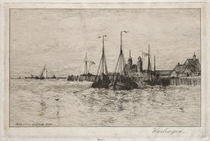 Harlingen, 1884 door Robert Swain Gifford