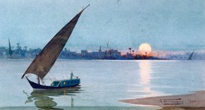 Oostelijk Meer, Egypte, 1892