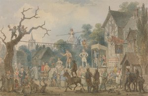 Mountebank, 1844 door Robert Turner