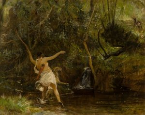 Diana op jacht door Robert Walker Macbeth
