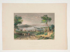 Centre Harbour, Lake Winnipesaukee, illustratie voor Nathaniel Parker Willis door Robert Wallis