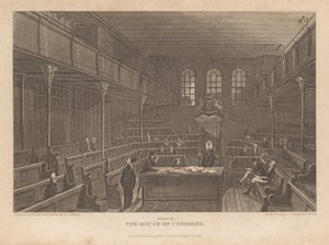Interieur van het House of Commons