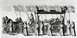 Staatsbegrafenis van George Monck, 1e hertog van Albemarle, 1671 door Robert White
