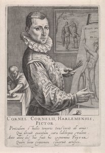Portret van Cornelis Cornelisz. van Haarlem