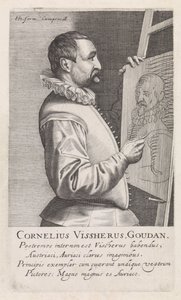 Portret van Cornelis Visscher