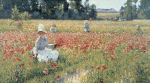 In Flanders Field - Waar soldaten slapen en klaprozen groeien door Robert William Vonnoh