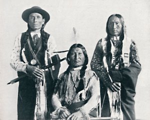 Een groep Algonquins, 1912 door Robert Wilson Shufeldt
