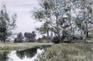 Aan de Kleine Stour, Oost-Kent door Robert Winchester Fraser