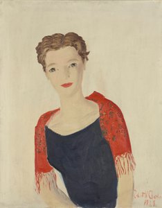 Mlle. Kashouha door Robert Winthrop Chanler