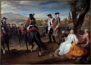 Review van zwarte musketiers in de vlakte van de Sablons