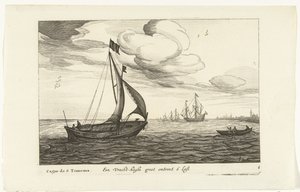Vrachtkagen door Robert de Baudous (possibly)