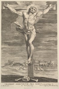 Kruisiging, 1670-90 door Robert van Audenaerde