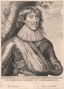 Christiano D.G. Postulato EP. Halberstadiensi, Hertog van Brunswijk en Lüneburg enz. door Robert van Voerst