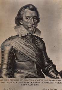 Graaf Ernst von Mansfeld, Duitse generaal van de Dertigjarige Oorlog, 17e eeuw, 1894